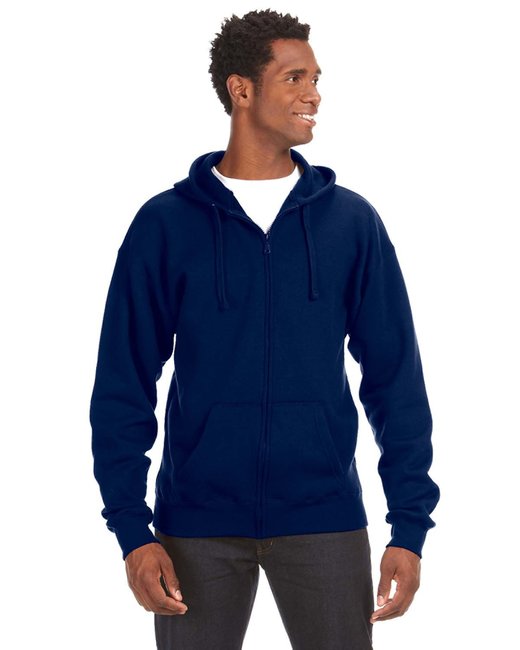 JA8821 J America Adult Premium Full-Zip Fleece Hooded Sweatshirt