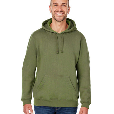 JA8824 J America Adult Premium Fleece Pullover Hooded Sweatshirt