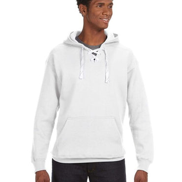 JA8830 J America Adult Sport Lace Hooded Sweatshirt