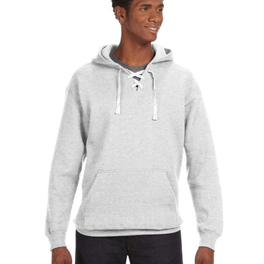 JA8830 J America Adult Sport Lace Hooded Sweatshirt