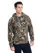 JA8871 J America Adult Triblend Pullover Fleece Hooded Sweatshirt