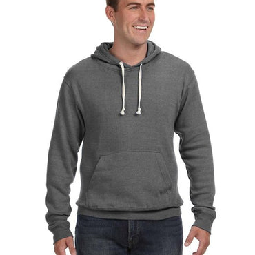 JA8871 J America Adult Triblend Pullover Fleece Hooded Sweatshirt