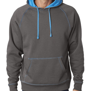 JA8883 J America Adult Shadow Fleece Pullover Hood