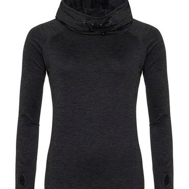 JCA038 Just Hoods By AWDis Ladies' Cool Cowl-Neck Long-Sleeve T-Shirt