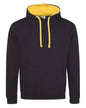 JHA003 Just Hoods By AWDis Adult 80/20 Midweight Varsity Contrast Hooded Sweatshirt
