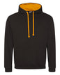 JHA003 Just Hoods By AWDis Adult 80/20 Midweight Varsity Contrast Hooded Sweatshirt