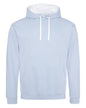 JHA003 Just Hoods By AWDis Adult 80/20 Midweight Varsity Contrast Hooded Sweatshirt