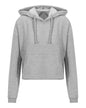 JHA016 Just Hoods By AWDis Ladies' Girlie Cropped Hooded Fleece with Pocket