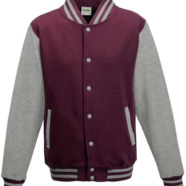 JHA043 Just Hoods By AWDis Men's 80/20 Heavyweight Letterman Jacket