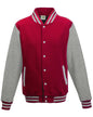 JHA043 Just Hoods By AWDis Men's 80/20 Heavyweight Letterman Jacket