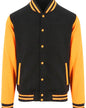 JHA043 Just Hoods By AWDis Men's 80/20 Heavyweight Letterman Jacket
