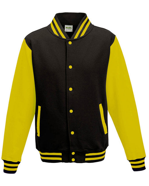 JHA043 Just Hoods By AWDis Men's 80/20 Heavyweight Letterman Jacket