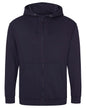 JHA050 Just Hoods By AWDis Men's 80/20 Midweight College Full-Zip Hooded Sweatshirt