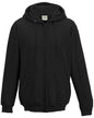 JHA050 Just Hoods By AWDis Men's 80/20 Midweight College Full-Zip Hooded Sweatshirt