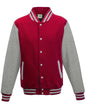 JHY043 Just Hoods By AWDis Youth 80/20 Heavyweight Letterman Jacket