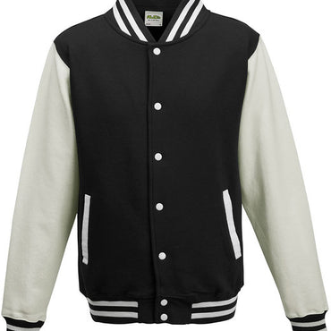 JHY043 Just Hoods By AWDis Youth 80/20 Heavyweight Letterman Jacket