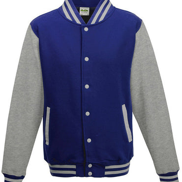 JHY043 Just Hoods By AWDis Youth 80/20 Heavyweight Letterman Jacket