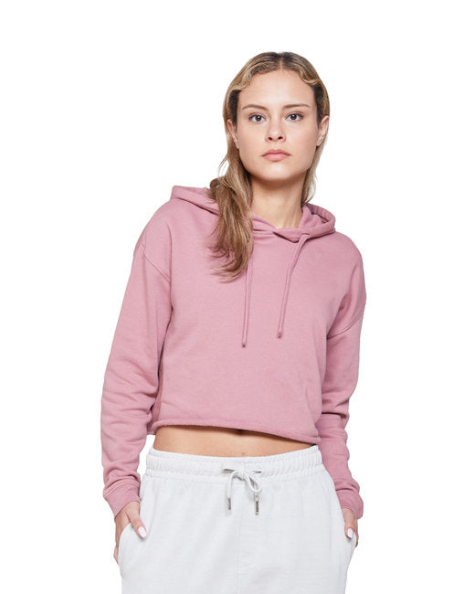 LS12000 Lane Seven Ladies' Cropped Fleece Hoodie