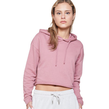 LS12000 Lane Seven Ladies' Cropped Fleece Hoodie