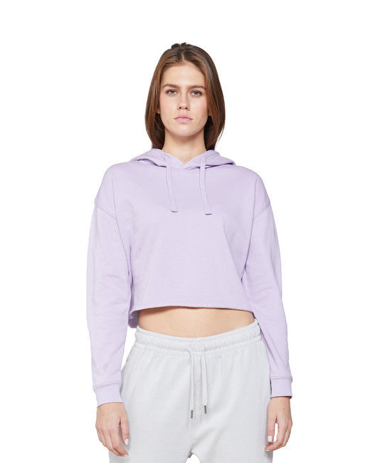 LS12000 Lane Seven Ladies' Cropped Fleece Hoodie