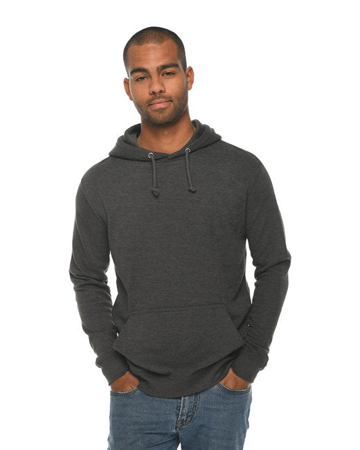 LS13001 Lane Seven Unisex French Terry Pullover Hooded Sweatshirt