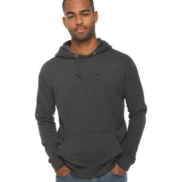 LS13001 Lane Seven Unisex French Terry Pullover Hooded Sweatshirt