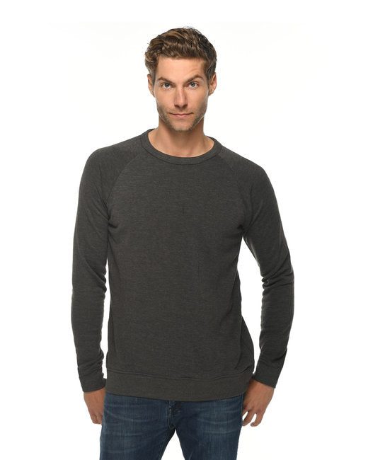 LS13004 Lane Seven Unisex French Terry Crewneck Sweatshirt