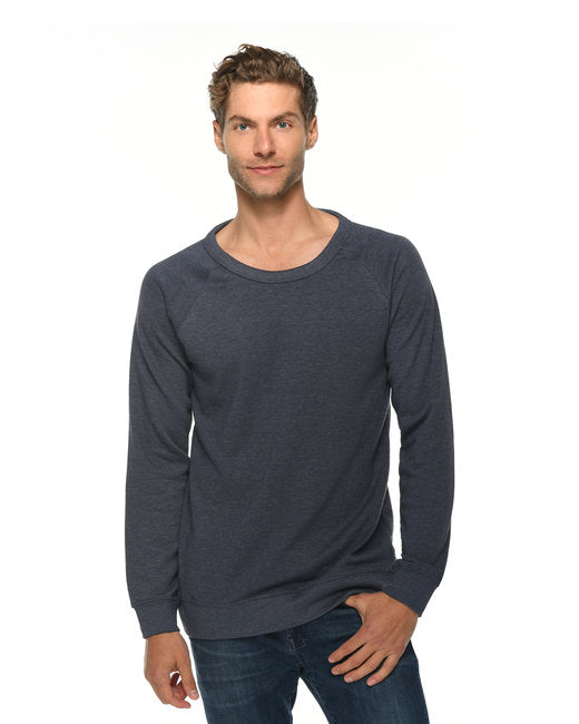 LS13004 Lane Seven Unisex French Terry Crewneck Sweatshirt