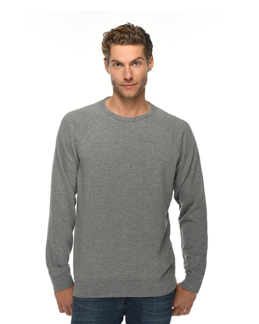 LS13004 Lane Seven Unisex French Terry Crewneck Sweatshirt