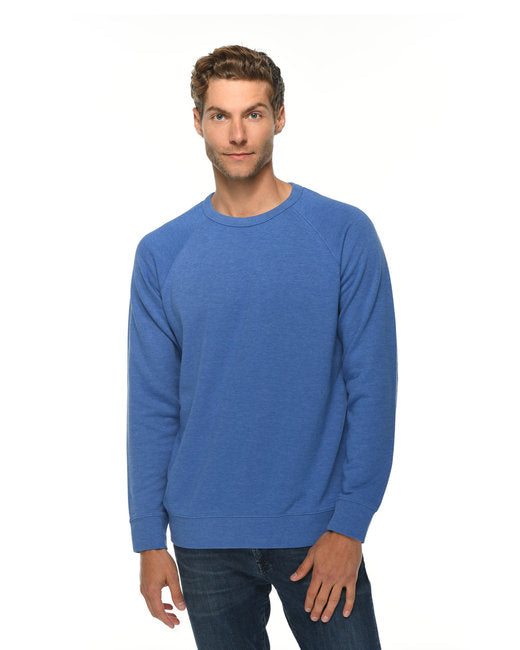 LS13004 Lane Seven Unisex French Terry Crewneck Sweatshirt