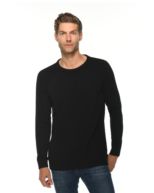 LS13004 Lane Seven Unisex French Terry Crewneck Sweatshirt