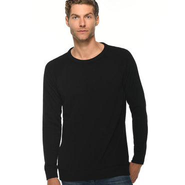 LS13004 Lane Seven Unisex French Terry Crewneck Sweatshirt