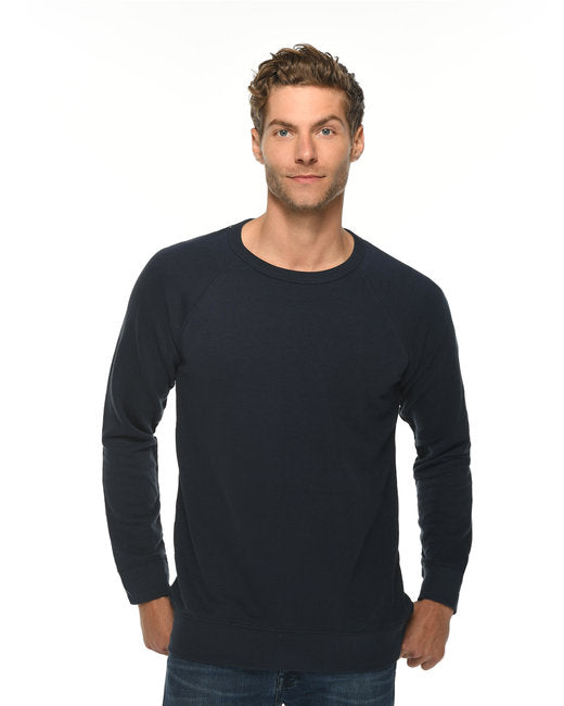 LS13004 Lane Seven Unisex French Terry Crewneck Sweatshirt