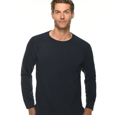 LS13004 Lane Seven Unisex French Terry Crewneck Sweatshirt