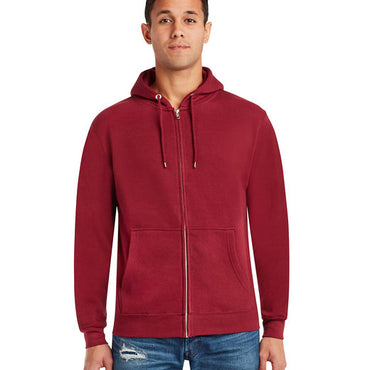 LS14003 Lane Seven Unisex Premium Full-Zip Hooded Sweatshirt