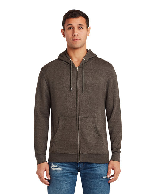 LS14003 Lane Seven Unisex Premium Full-Zip Hooded Sweatshirt