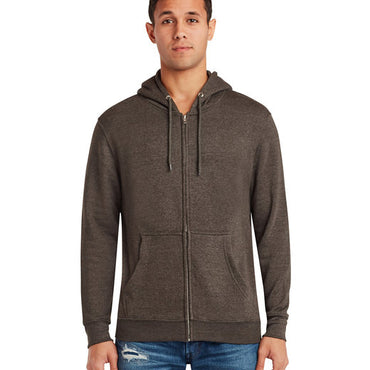 LS14003 Lane Seven Unisex Premium Full-Zip Hooded Sweatshirt