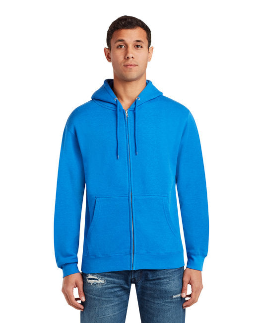 LS14003 Lane Seven Unisex Premium Full-Zip Hooded Sweatshirt