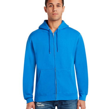 LS14003 Lane Seven Unisex Premium Full-Zip Hooded Sweatshirt