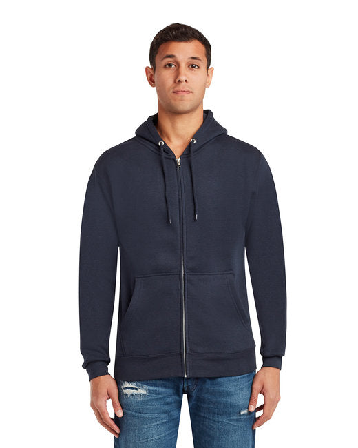 LS14003 Lane Seven Unisex Premium Full-Zip Hooded Sweatshirt