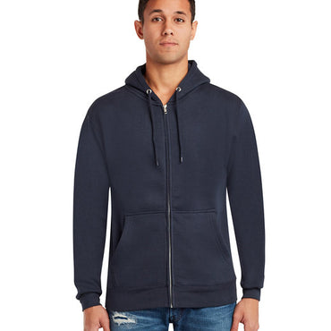 LS14003 Lane Seven Unisex Premium Full-Zip Hooded Sweatshirt