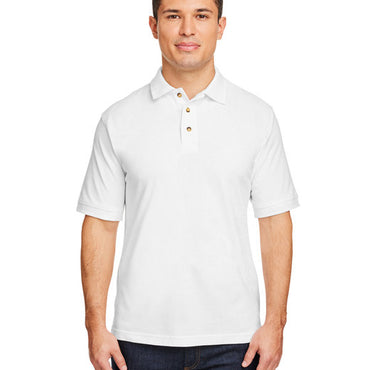 M200 Harriton Men's 6 oz. Ringspun Cotton Piqué Short-Sleeve Polo