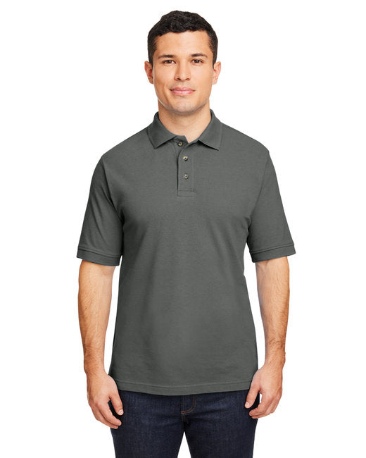 M200 Harriton Men's 6 oz. Ringspun Cotton Piqué Short-Sleeve Polo