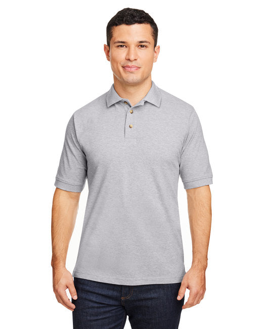 M200 Harriton Men's 6 oz. Ringspun Cotton Piqué Short-Sleeve Polo