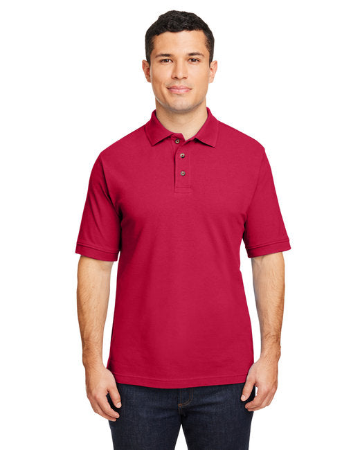 M200 Harriton Men's 6 oz. Ringspun Cotton Piqué Short-Sleeve Polo