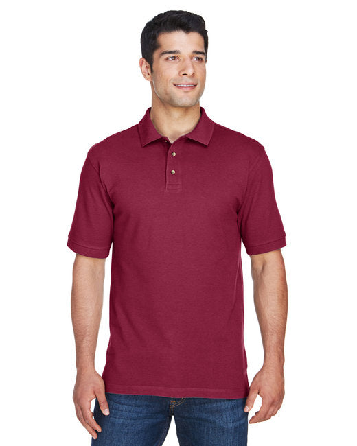 M200 Harriton Men's 6 oz. Ringspun Cotton Piqué Short-Sleeve Polo