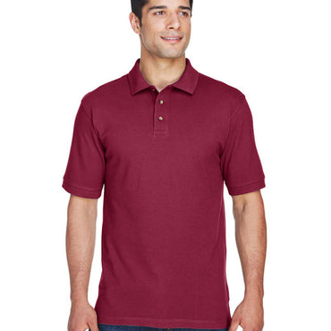 M200 Harriton Men's 6 oz. Ringspun Cotton Piqué Short-Sleeve Polo