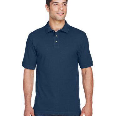 M200T Harriton Men's Tall 6 oz. Ringspun Cotton Piqué Short-Sleeve Polo