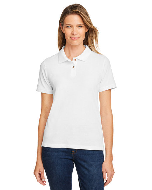 M200W Harriton Ladies' 6 oz. Ringspun Cotton Piqué Short-Sleeve Polo