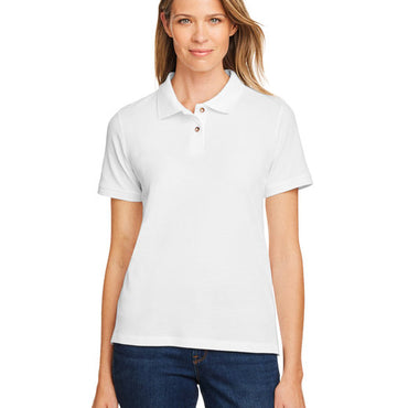 M200W Harriton Ladies' 6 oz. Ringspun Cotton Piqué Short-Sleeve Polo